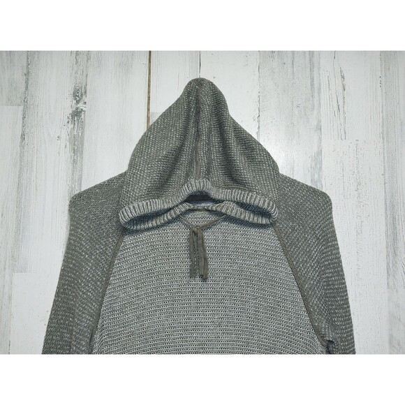 Eddie Bauer Hooded Knit Sweater Women’s Size Medium Pullover Stretch Outdoor - Picture 3 of 7